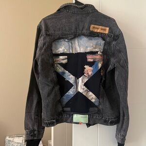 Off-White by Virgil Abloh Black Denim Jacket